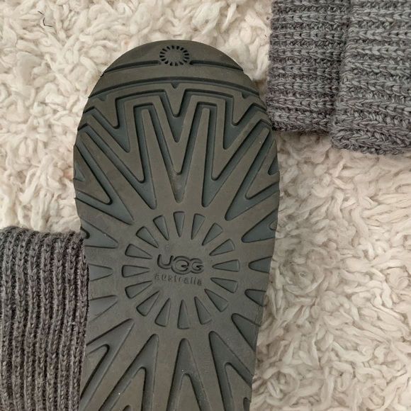 Gray Wool Ugg Boots - Picture 4 of 4